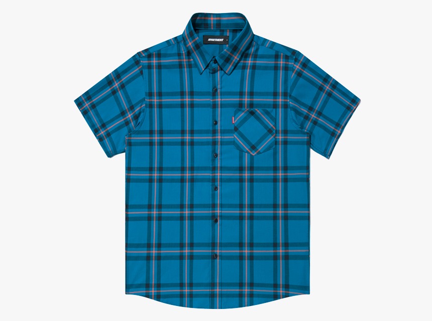 Plutus Half Shirts - Blue