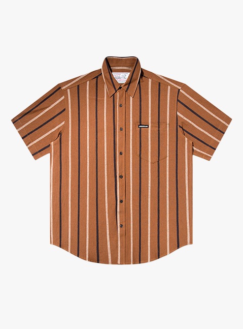 Nama Choco Half Shirts - Brown